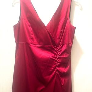 Donna Ricco Crimson formal Cocktail bodycon dress size 12 NWT